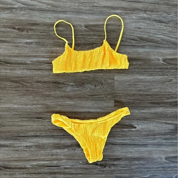 Yellow Bikini Set - Picture 1 of 3